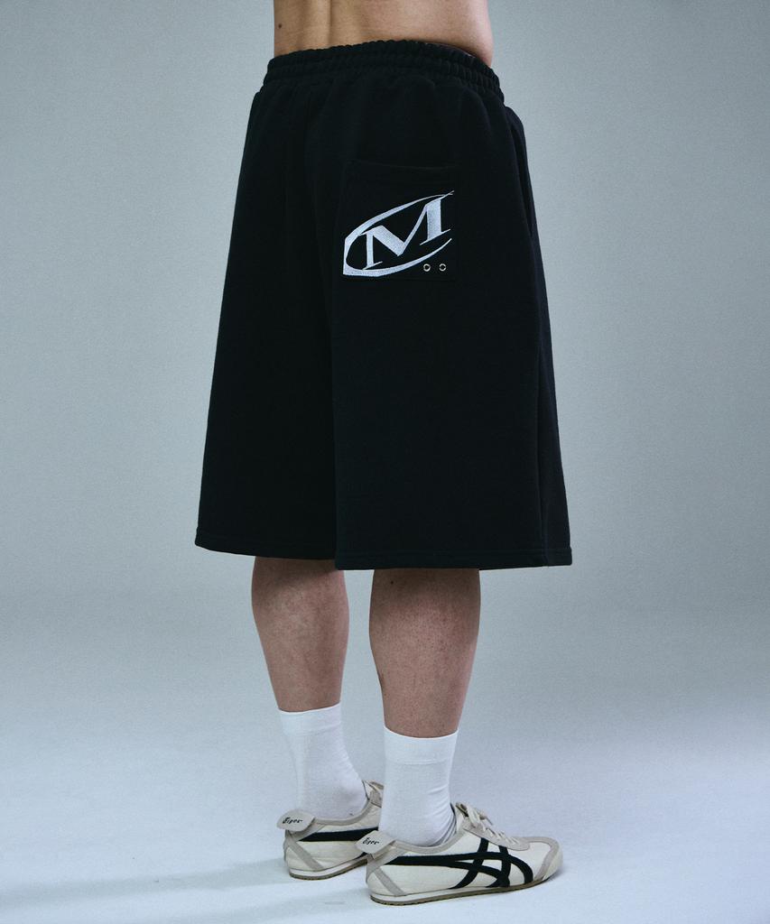 Mihag Pocket Logo Bermuda Shorts (Navy)