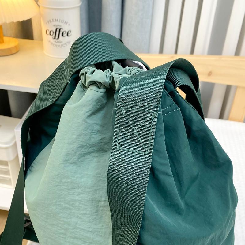 Large Capacity Travel Bag Sports Backpack Drawstring Bag Riding Backpack