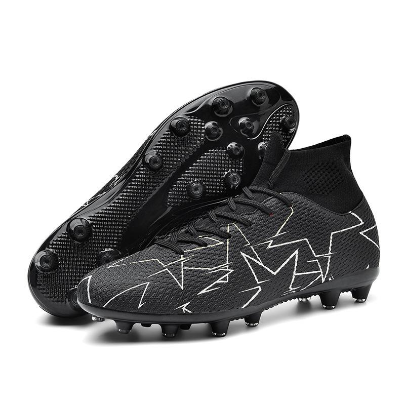 High-top Football Shoes Long Nails Youth Professional Training Shoes Broken Nails Boys Football Shoes