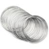 100pcs 55mm Diameter Memory Steel Wire Metal Material Spiral Jewelry Wire  DIY Jewelry Making