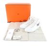 Excellent HERMES High Cut Sneakers Iriko White Women 37.5 Used