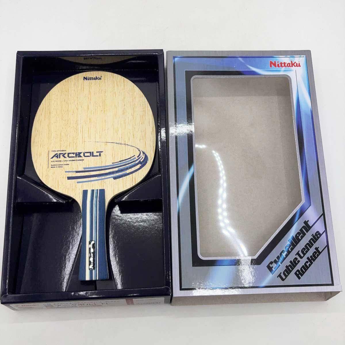Used Nittaku Arcvolt FL NC-0506 Nittaku Table Tennis Racket Attack Shakehand