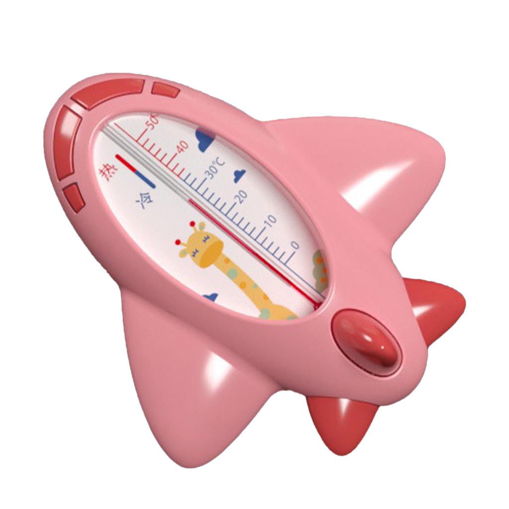 Baby Bath Thermometer Airplane Shape Lovely Multifunctional Infant Water Temperature Thermometer