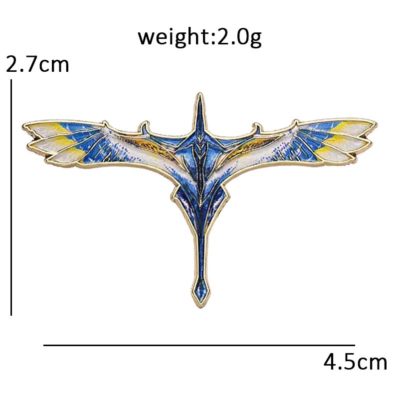 Cartoon Legendary Beast Pins 5-design Metal Enamel Dragon Fish Animal Brooch Pin For Clothes Backpack Badge Friends Gifts