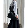 Womens V-Neck Oversized Knit Vest Loose Sleeveless Cardigan Sweater Top Casual Lounge Wear