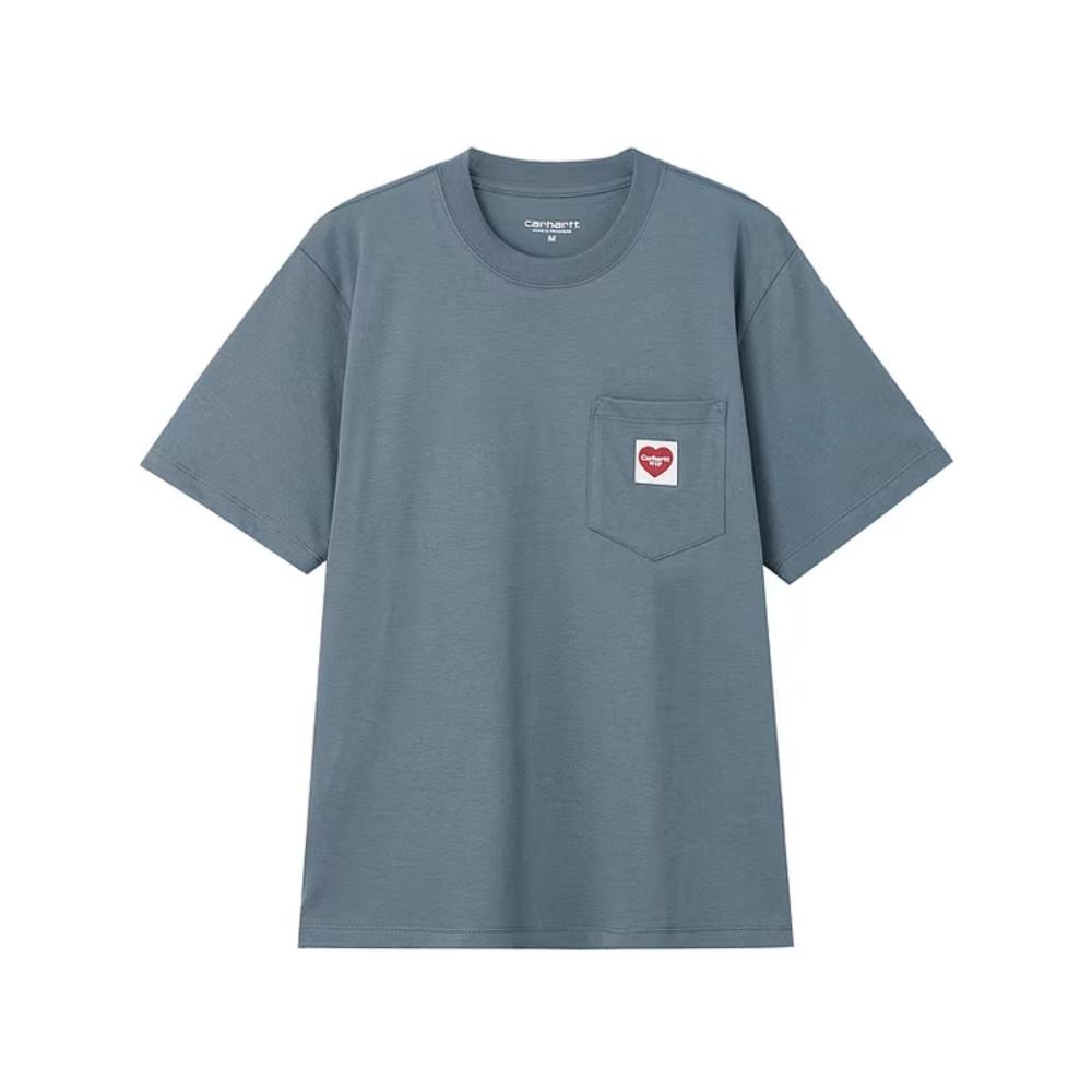 Carhartt WIP Classic Heart Logo Casual Regular Sleeve T-Shirt Women Tops CHXTEI032180Q