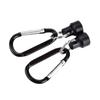 Magnet Buckle Fly Fishing Magnetic Net Release Clip Hanging Holder Lanyard Clip(Double, Black)