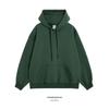 Unisex Drop Shoulder Solid Color Hoodie Pullover - Spring & Autumn Long Sleeve Sweatshirt