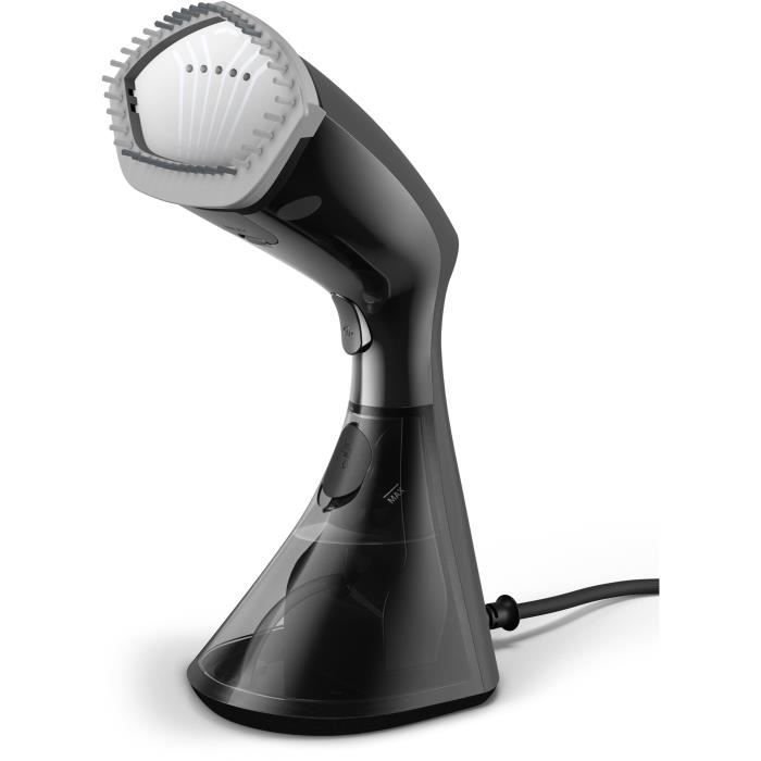 Défroisseur à main - PHILIPS - GC800/80 - Steamer Série 8000 - 32gr/min vapeur continue - 1500W - prêt en 60sec - Noir nero