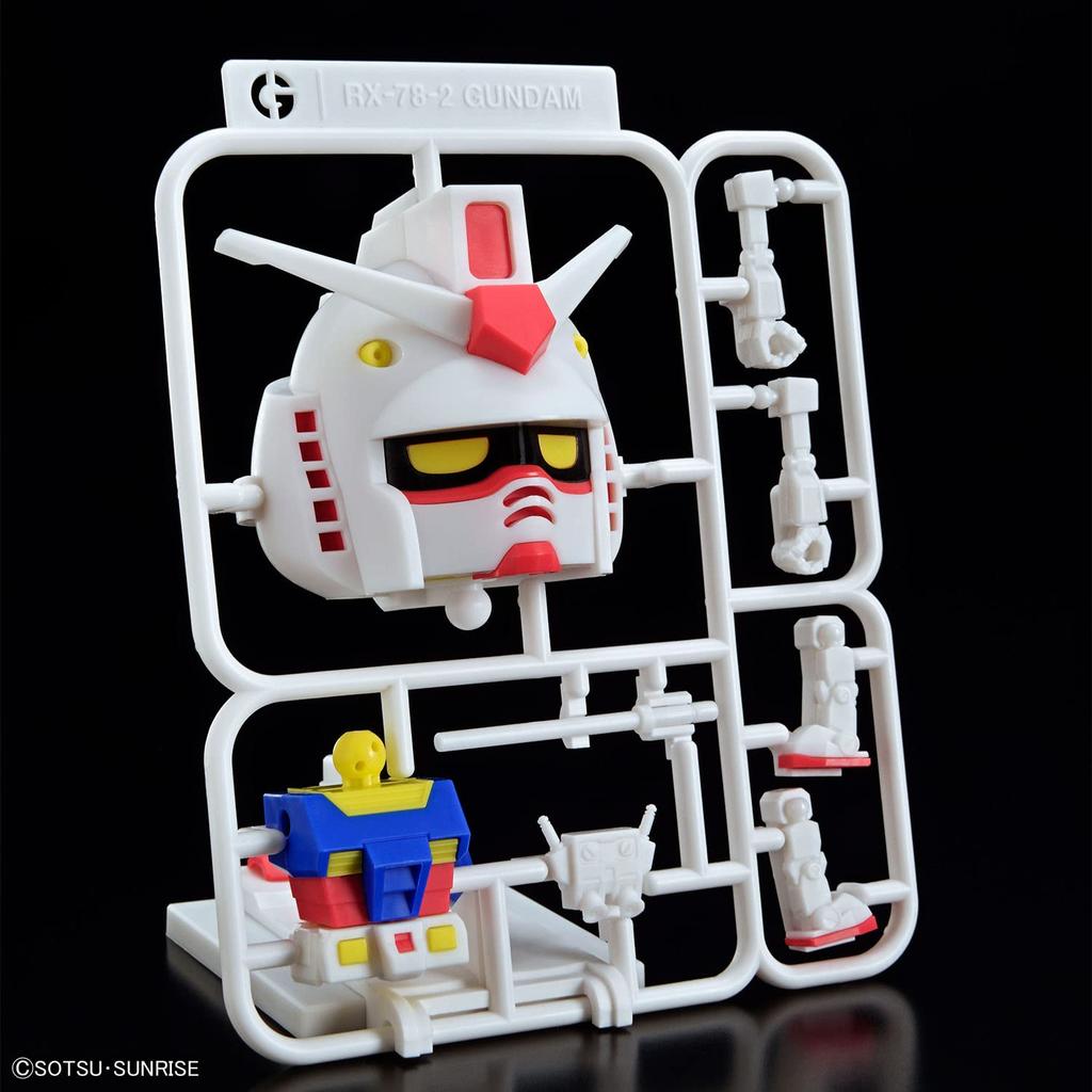 BANDAI SPIRITS Gunpla-kun DX Set (Runner Ver. with Reproduction Parts) 1/1 Scale Color-coded Plastic Model 2640762