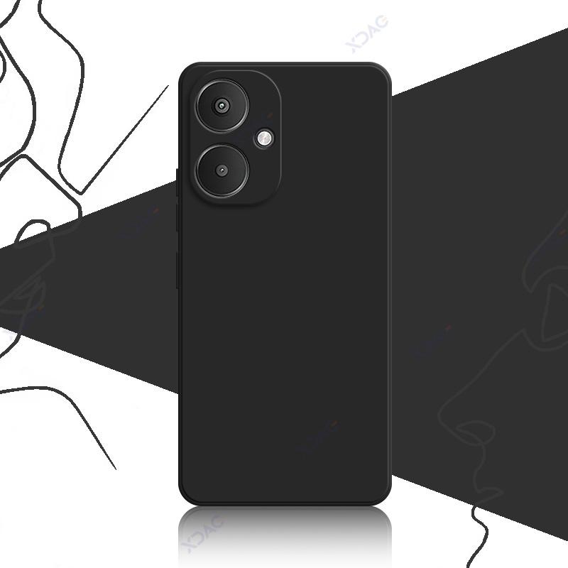 Luxury Mobile Phone Cases for Xiaomi Redmi 13C Redmi13C 6.74" 4G 5G 360 Soft Square Liquid Silicone Back Covers Waterproof Bags