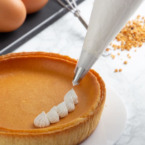 Sunnap Commercial-Grade Flower-Shaped No. 5 6-Cut Nozzle, Silver, 18-8 Stainless Steel, Made In Japan, WKT31065