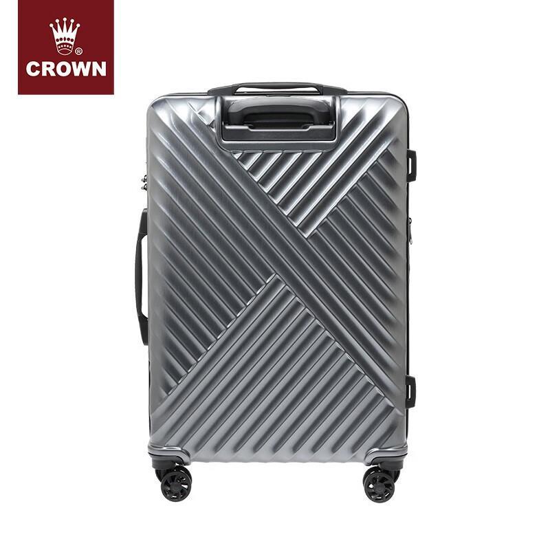 Crown 20-Inch Expandable Carry-On Suitcase with Laptop Compartment