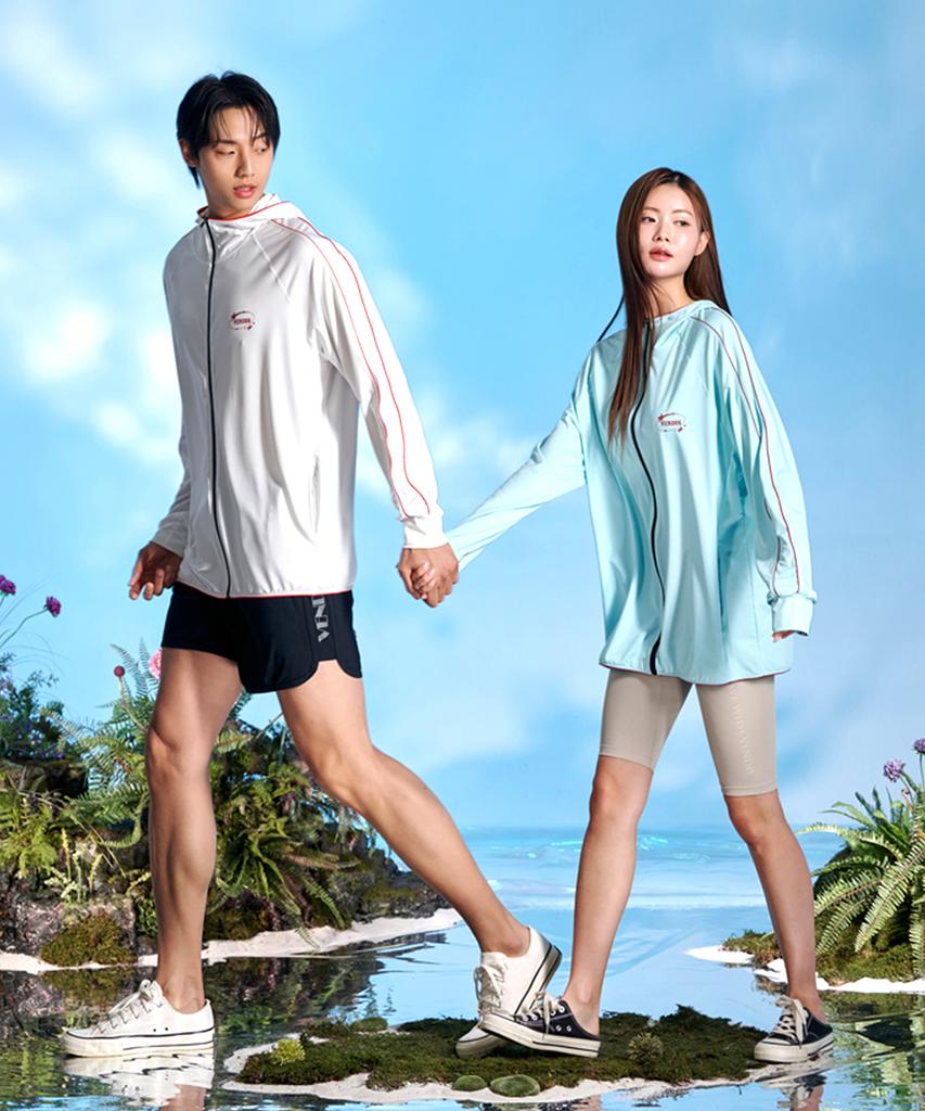 VENDIS Unisex Zip-Up Rash Guard Hooligan