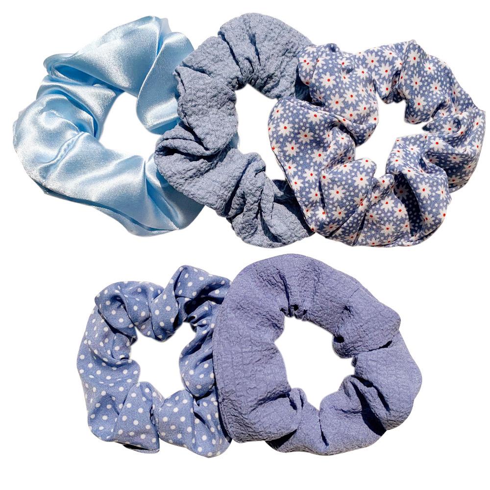 15PCS/Set Women French Elastic Hair Scrunchies For Women Hair Ties Rubber Band Hair Rope Accessories Lady Headdress 2021