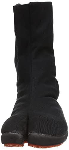 Japanische Saisou Tabi-Trainingsschuhe mit Verschluss (Schwarz, 27 cm)