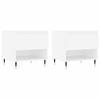 VidaXL Coffee Tables 2 Pcs White 50x46x50 Cm Engineered Wood 830893