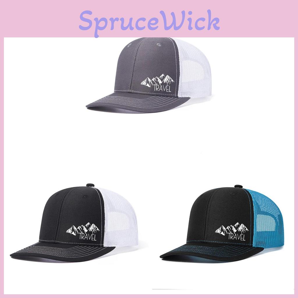 Adult Baseball Cap With Mesh Panels And Sun Protection For Casual Wear