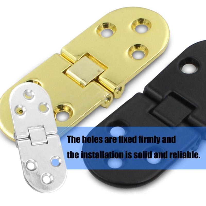 Strong 180 Degree Full Rotation Hinge Furniture Hardware Tool Easy Installation Cabinet Hinge set for Compact Space