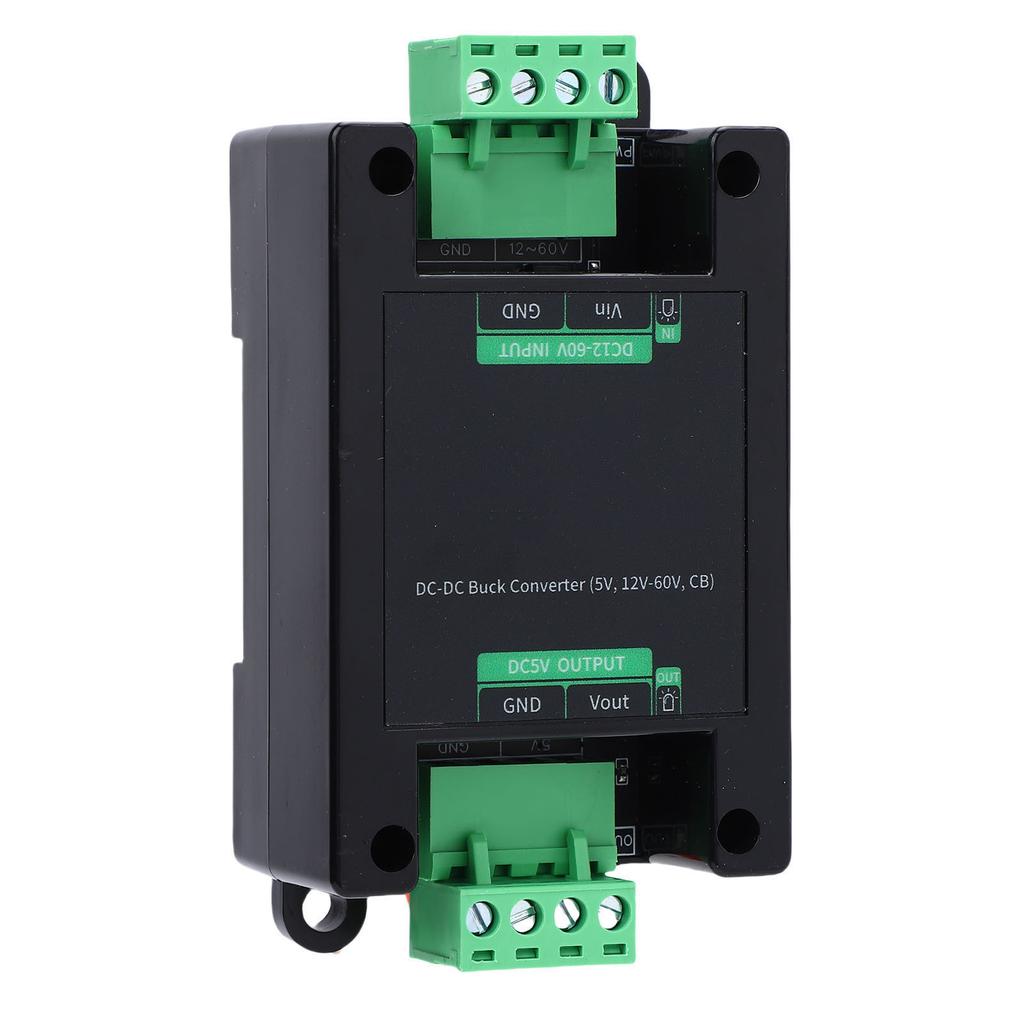 DC 12 60V to DC 5V Non Isolated Power Converter Voltage Regulator Undervoltage Lockout Soft Start Long Lifespan