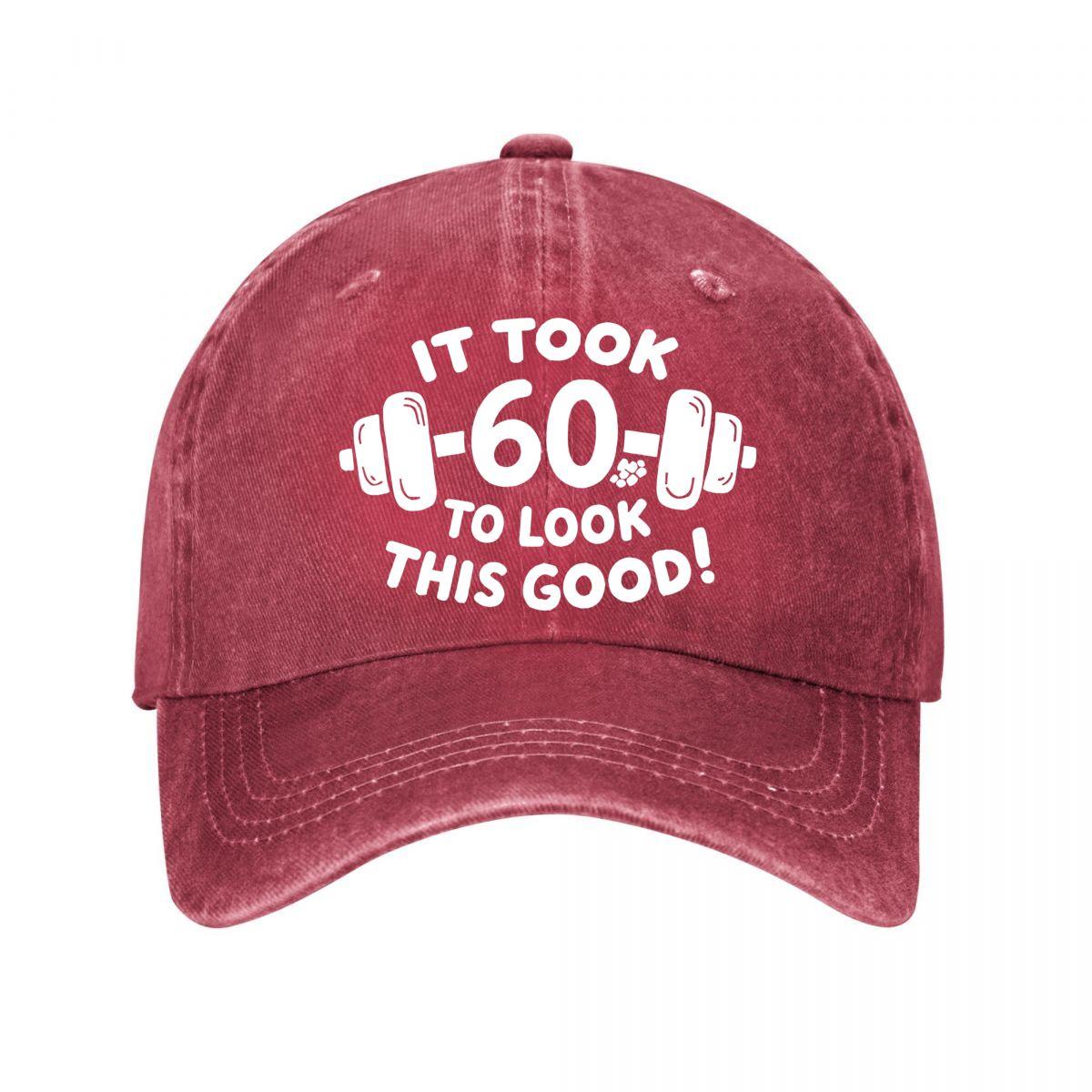 Vintage Fitness th Birthday Baseball Cap Washed Baseball Cap Adjustable