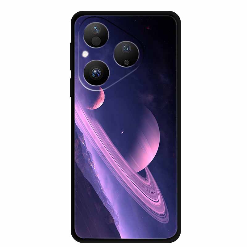 For Huawei Pura 80 5G Case Pura80 Coque Black Silicone Soft Back Cover Case For Huawei Pura 80 2025 Phone Case HED-LX9 Funda Bag