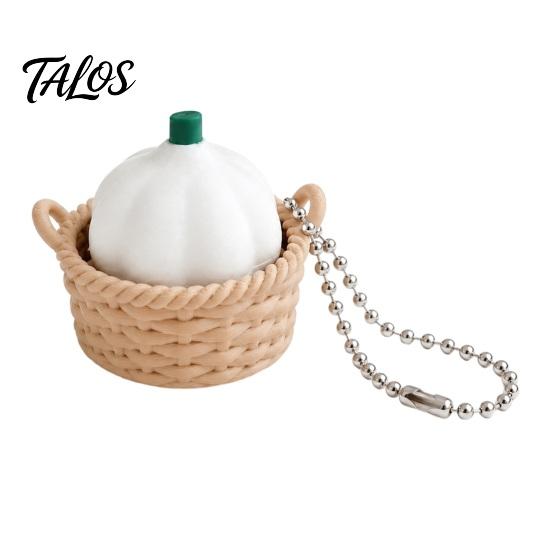 Unique Bag Decoration 3D Printed Fruit Fidget Clicker Toy with Mechanical Press, Stress Relief Keychain, Cute Vegetable Charms Sensory for Teens