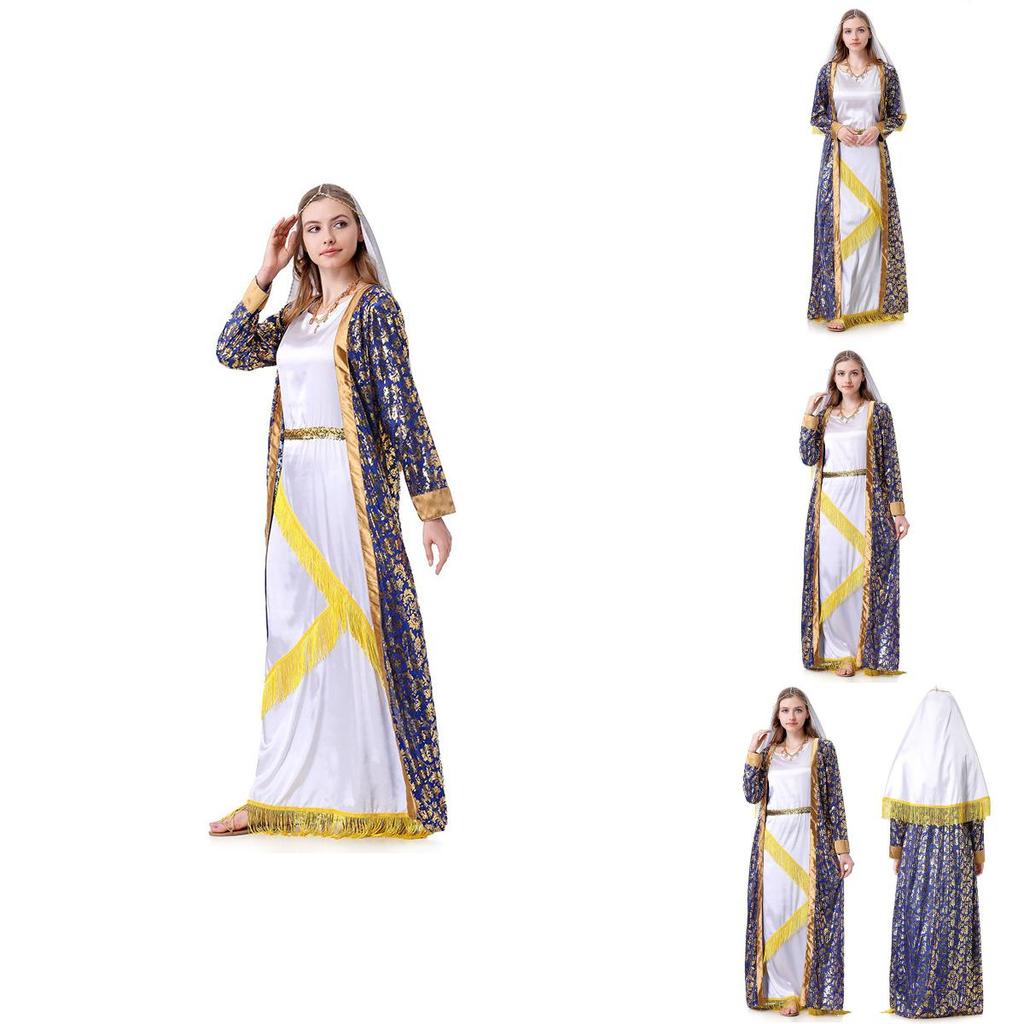 Halloween Dubai Costume Dress Polyester Fabric With Fantasy Theme For Women