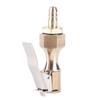 Copper Tire Inflator Adapter 6.5mm Tail Plug Locking Chuck Adapter  Tire Technicians