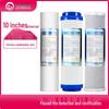 3-Stage Filter Cartridge Set for 10-Inch Water Purifiers: PP Cotton & Activated Carbon