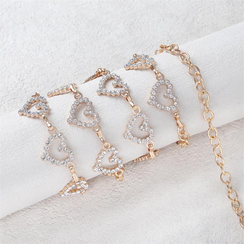 Fashion Rhinestone Heart Waist Chain for Women Girls Adjustable Body Belt Belly Jewelry Tassel Design for Dresses Jeans