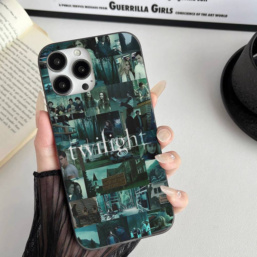 

TV Twilight Isabella Edward Cullen For IPhone 16 15 14 13 12 11 17 Pro Max Plus Wave Corrugated Phone Case Anti Drop Cover iPhone 12 pro