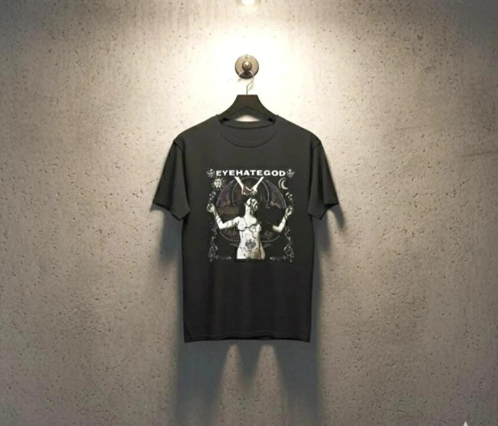 Unisex Adult Casual Graphic Eyehategod T-Shirt Sludge Metal Occult ... S