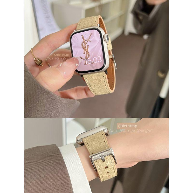 

Apple Caviar Goatskin Starlight Quiet Strap 24. Cheese Caviar Lambskin ultra [49mm]]