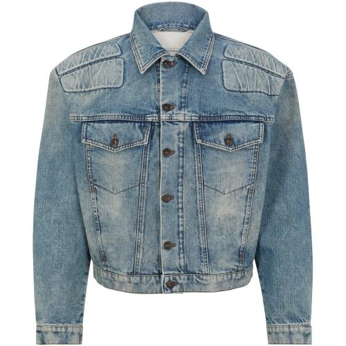 Boss Mens Little Rock Chest Pocket Denim Jacket