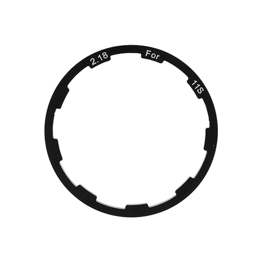 2.18mm Bicycle Grooved Flywheel Hub Spacer Bottom Bracket Axle Washer for MTB Road Bike 11 Speed