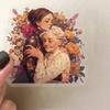 50 Transparent Mother's Day Floral Sticker Packs, Waterproof Transparent PET Journal Material for Guitar Notebook Decoration