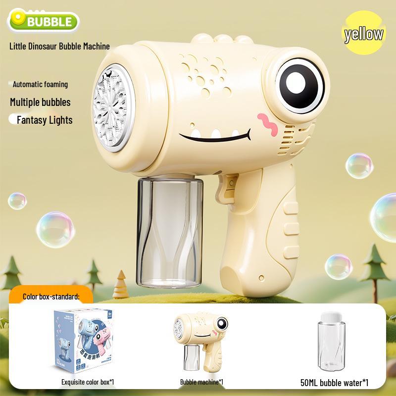 Gatling Bubble Gun: Automatic Electric Handheld Bubble Maker for Kids