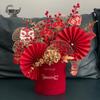 Chinese New Year Prosperity Fruit Ornament - Snake Year Fortune Bucket for Home Decor, Spring Festival Atmosphere in Entrance Hall & Living Room