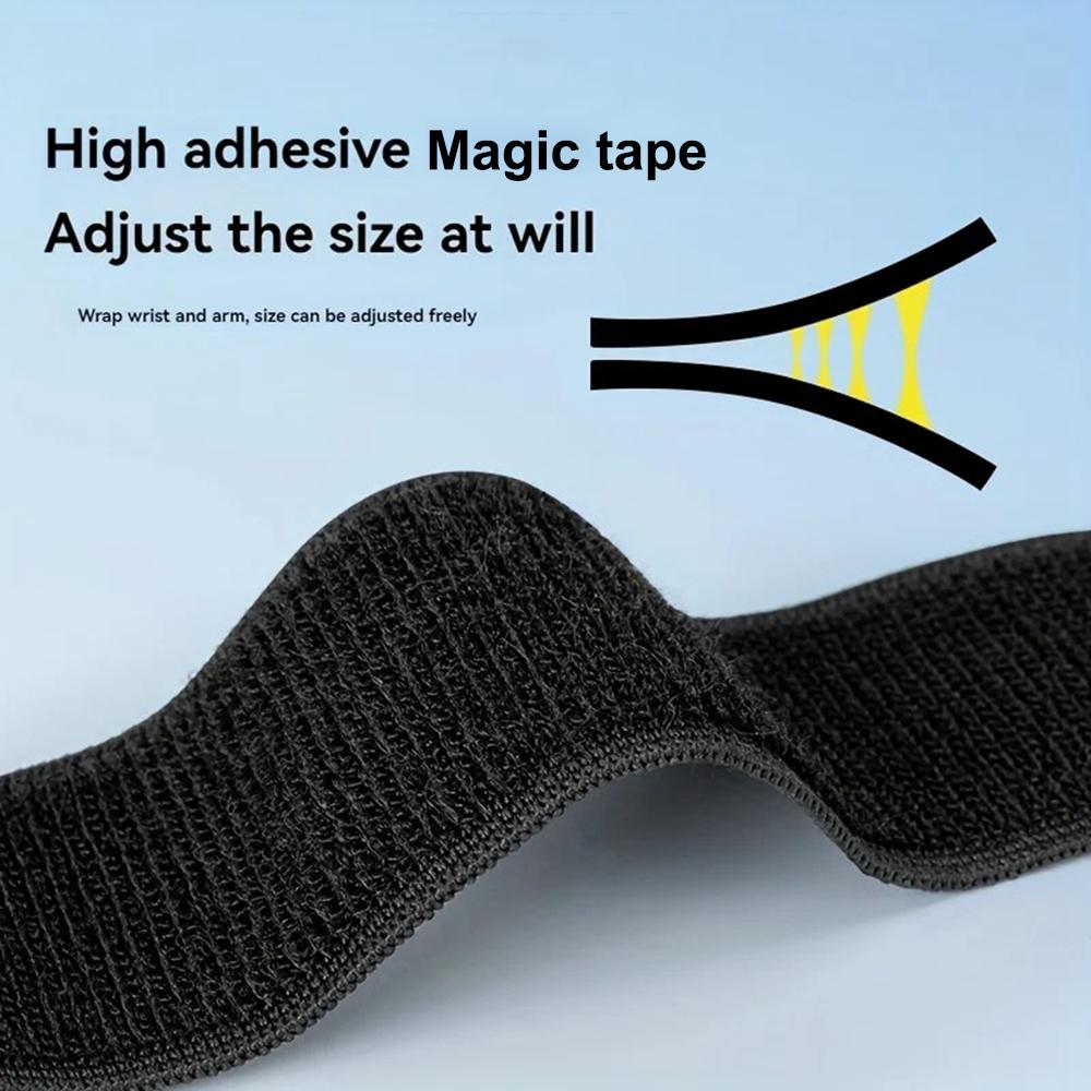 Magnetic Armband Phone Holder for iPhone 12-16 and Android Phone 360° Rotation Wristband Phone Mount