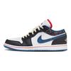 Air Jordan 1 Low SE Industrial Blue Sashiko Men Sneakers White Black Siren-Red FV3622-141