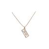Real Gold Color Retention Ruyi Abacus Necklace: 2024 Chinese Style Clavicle Chain for Wealth and Luck