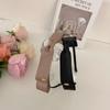 Sweet Wide Cloth Solid Color Girls Hair Accessories Headwear Bow Headband Hair Hoop