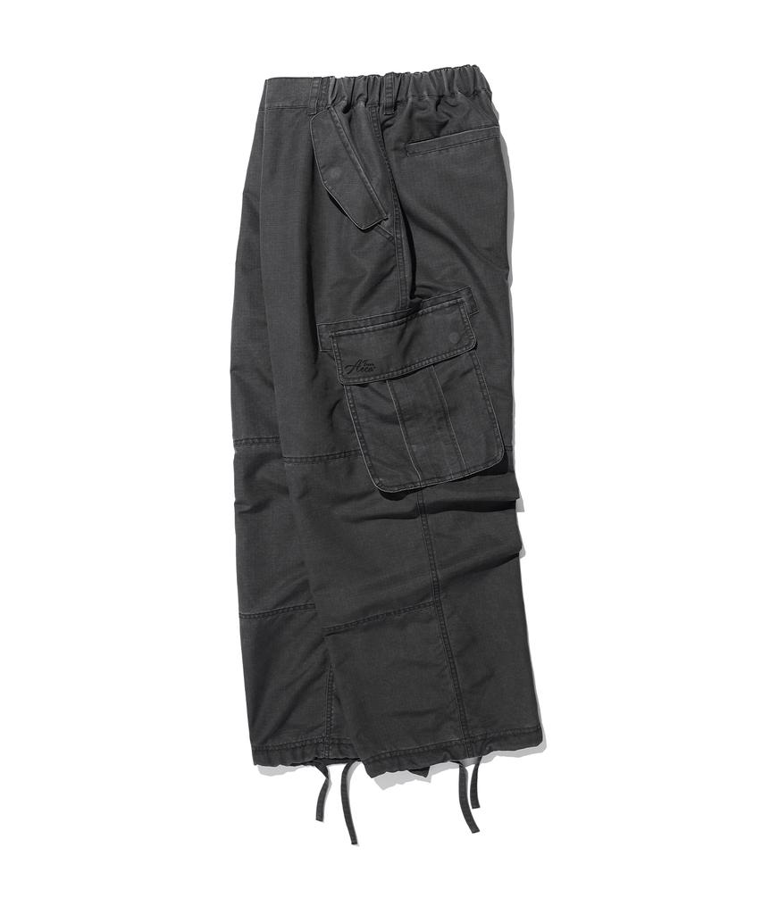 AECA Ripstop Washing Cargo Pants-Charcoal