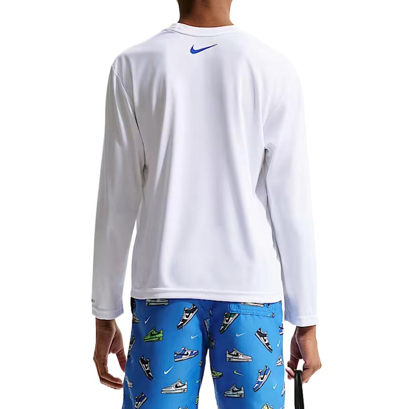 Nike Dri-Fit Long Sleeve Crew Neck Comfortable Fitting Swimwear Kids swimwear IQ7795-100