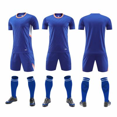 Set Nou de Tricouri de Fotbal Bărbați Imprimat Respirabil Tricou de Joc Îmbrăcăminte de Fotbal Tricou de Antrenament Adulți Copii Vara