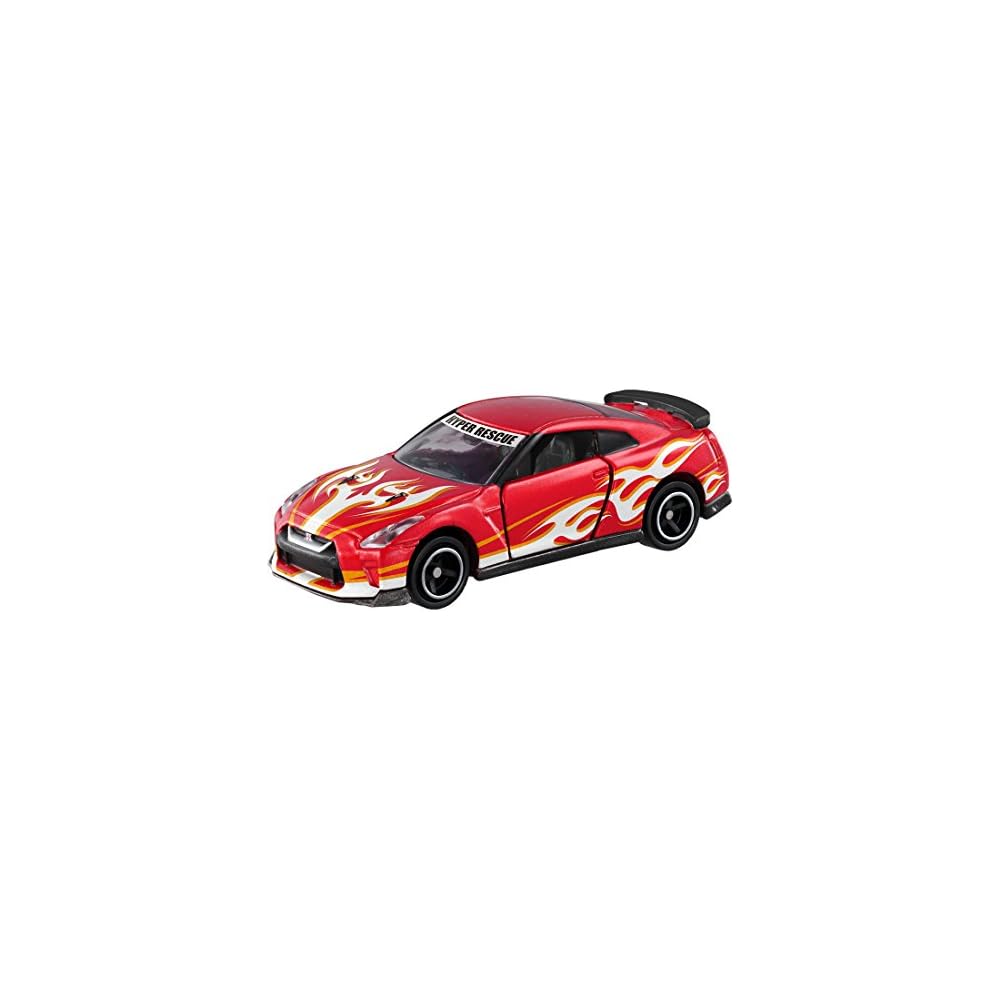 

Dream Tomica SP Hyper Rescue Drive Head Nissan GT-R Firefighter Color Version Diecast Model Car