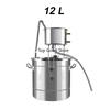 12/22/36L Stainless Steel Boiler Copper New Moonshine Distiller Home Alcohol Water Essential Oil Brewing Kit