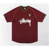 Maglia da Calcio Signature Stussy Retro Brasile Argentina Portogallo Maglia da Allenamento Calcio Uomo Donna Manica Corta