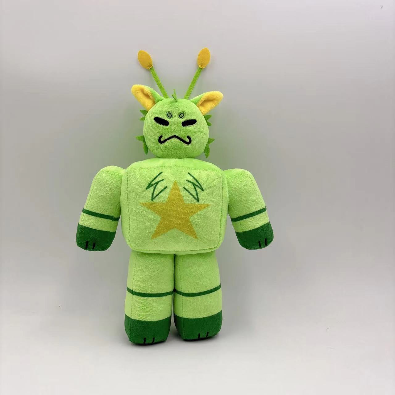 

Плюшева гра Regretevator Gnarpy Peripheral Green Sleepy Cat Plush Toy 22 30cm 120g